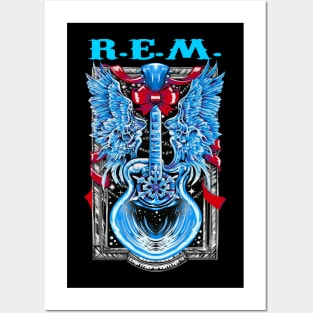 REM BAND Posters and Art